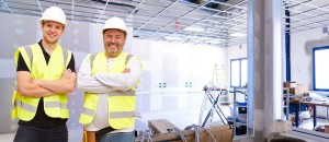 Construction Workers inside building